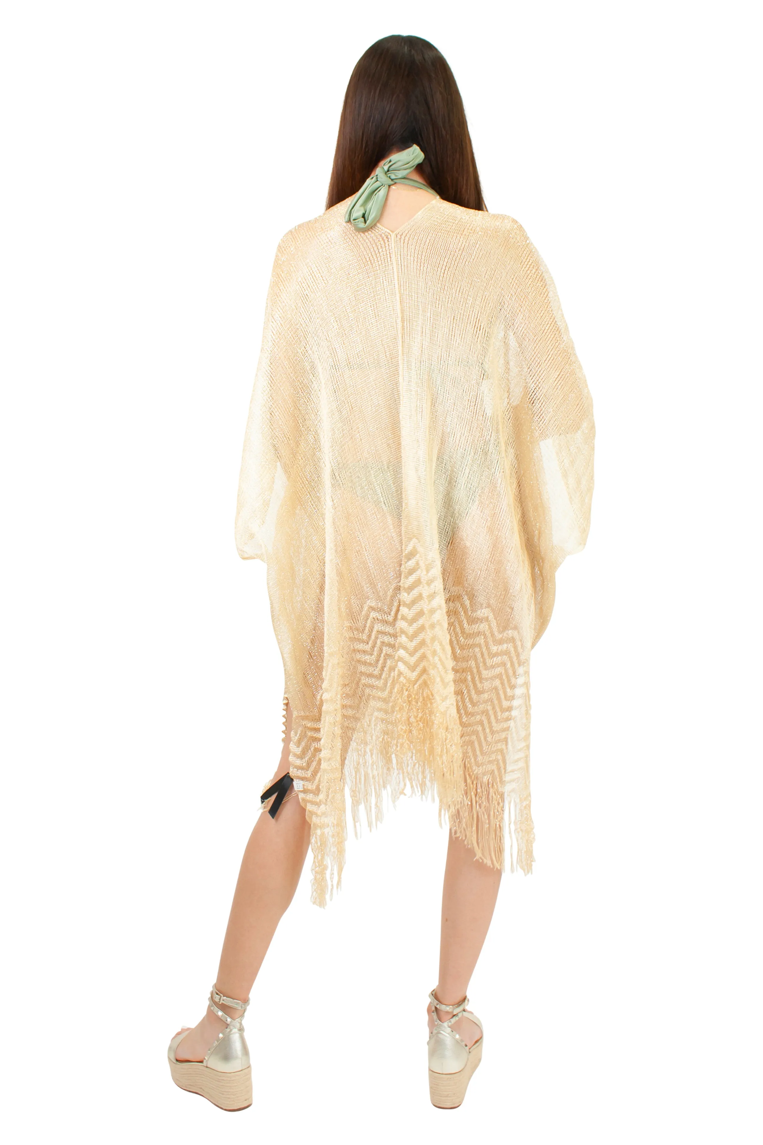 CHJ-4020 Cover-up in Royal Blue