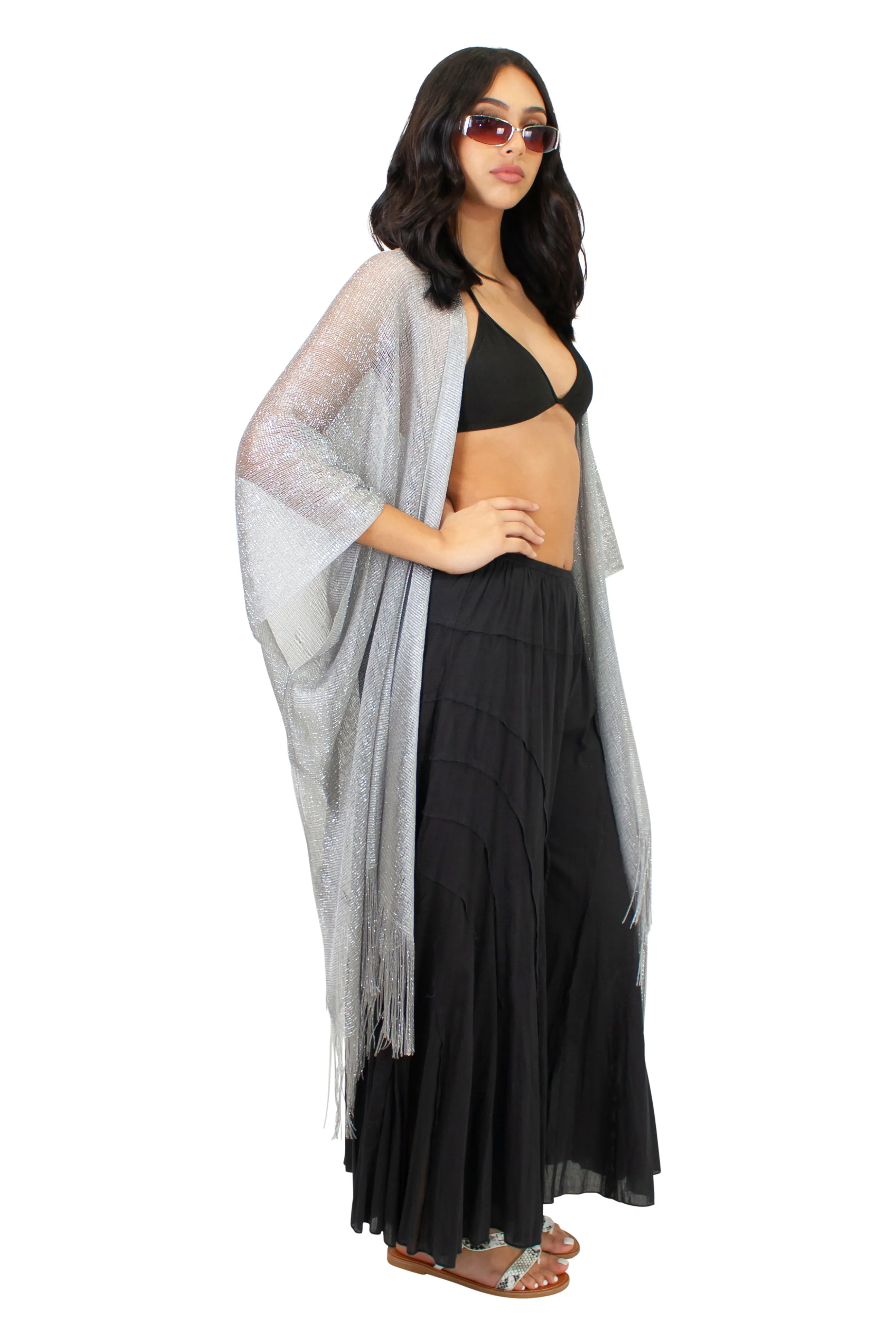 CHJ-4020 Cover-up in Royal Blue