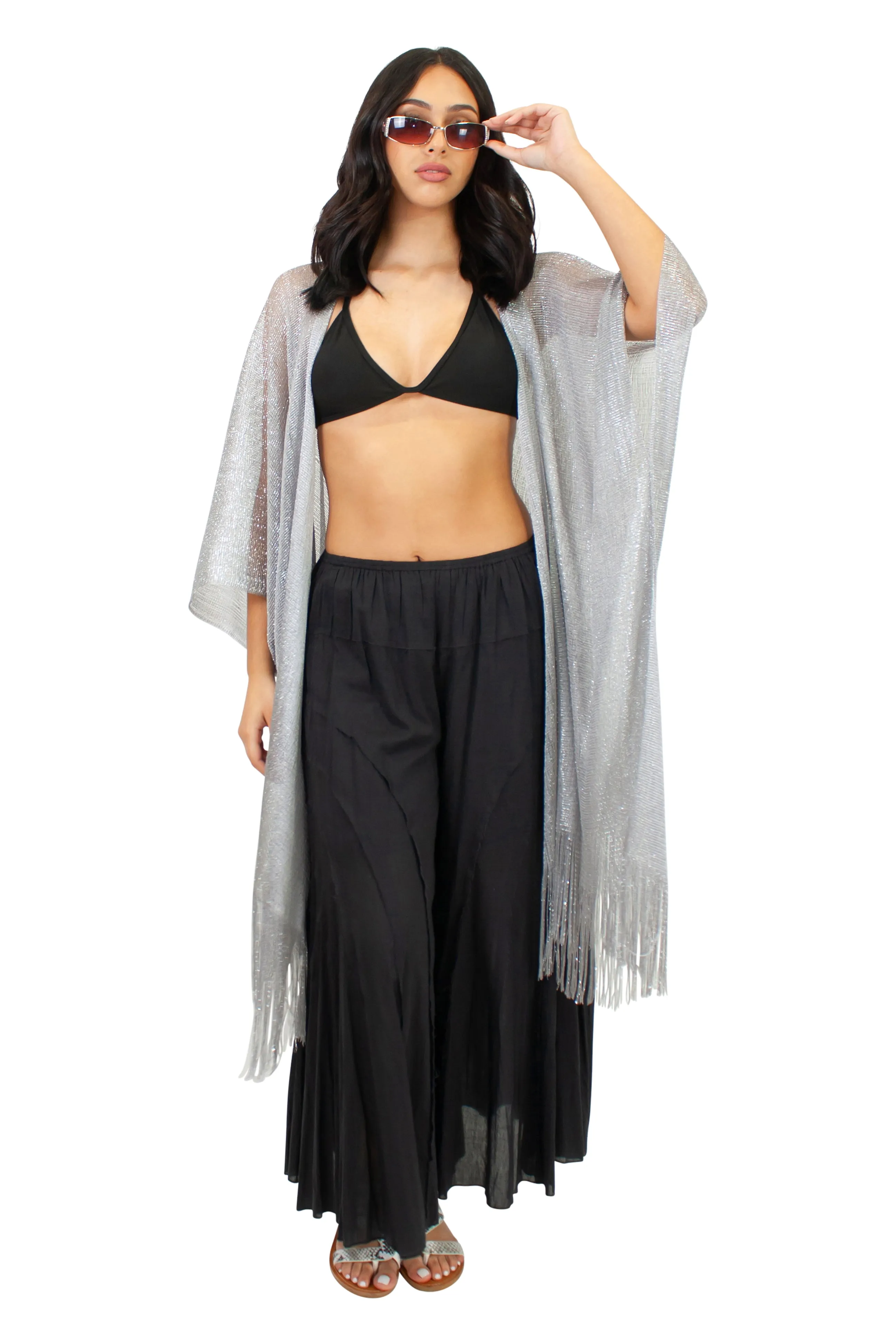 CHJ-4020 Cover-up in Royal Blue