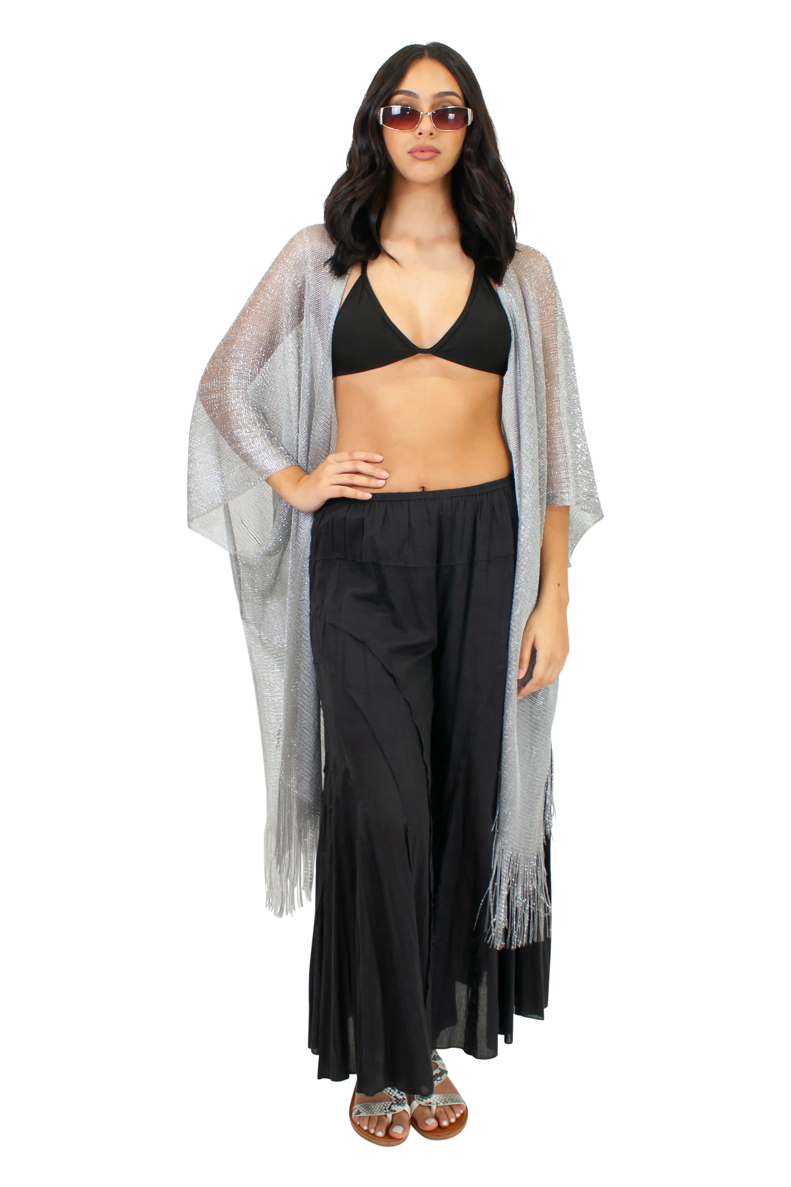 CHJ-4020 Cover-up in Royal Blue