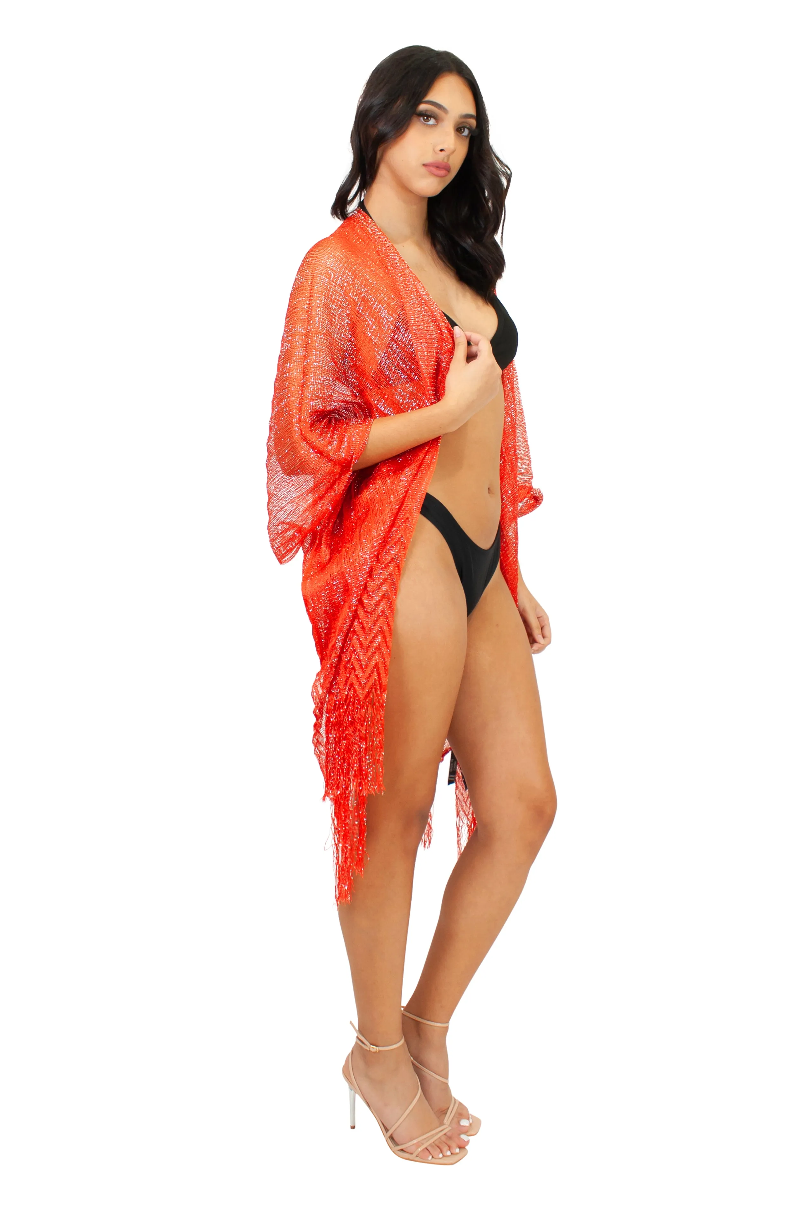 CHJ-4020 Cover-up in Royal Blue