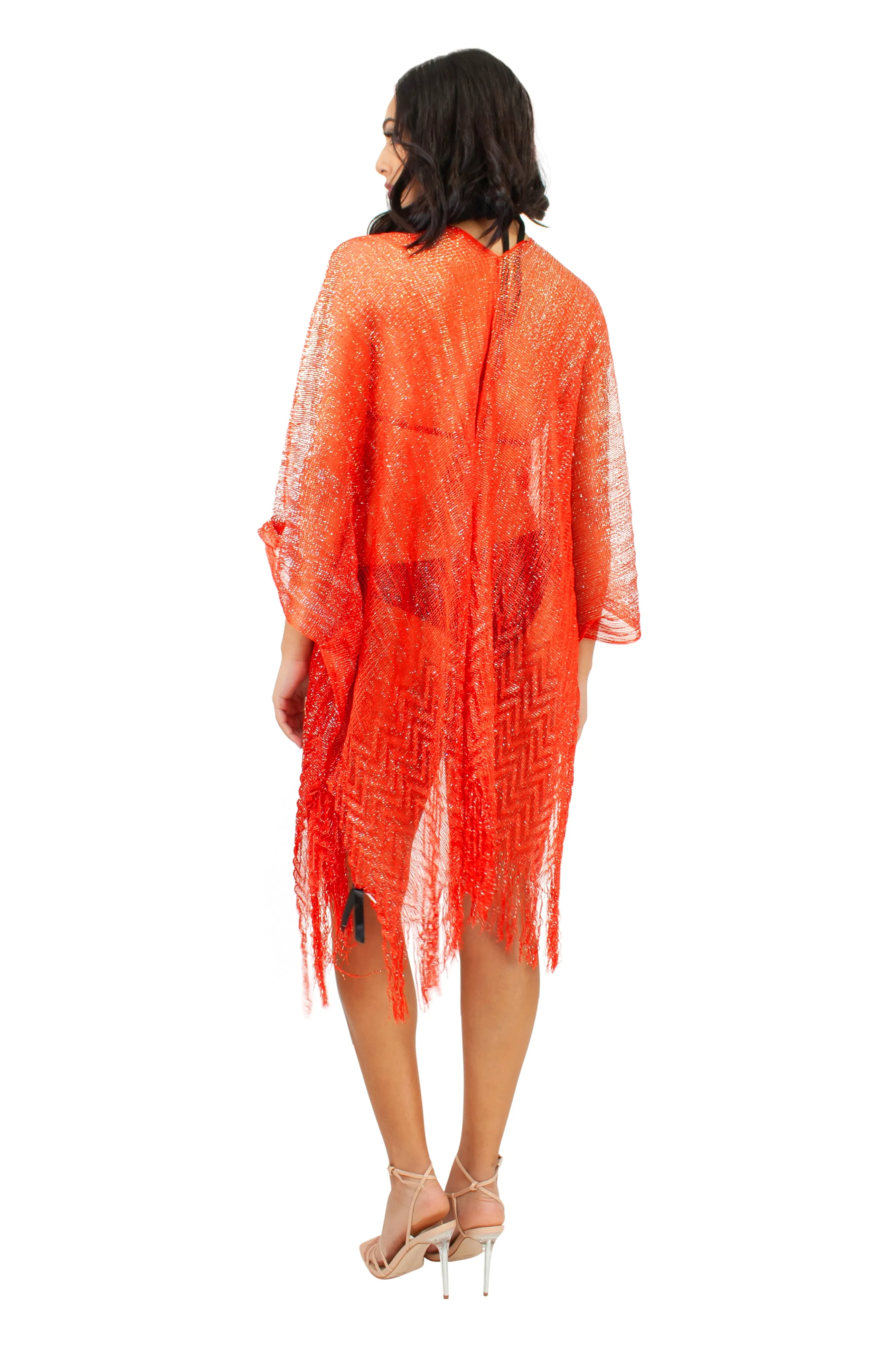 CHJ-4020 Cover-up in Royal Blue