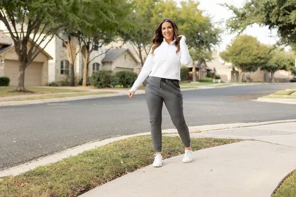 Cindy Charcoal Joggers
