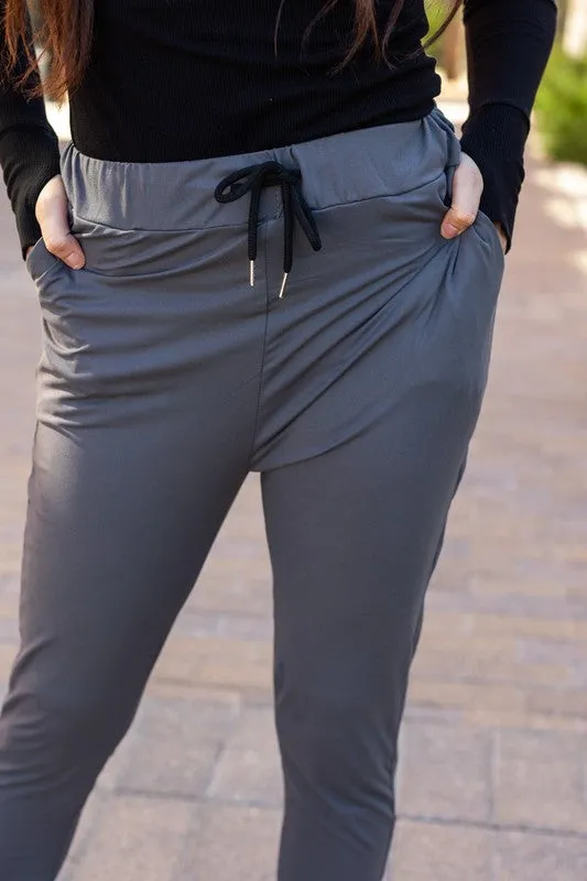 Cindy Charcoal Joggers