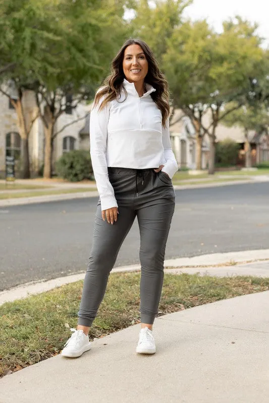 Cindy Charcoal Joggers