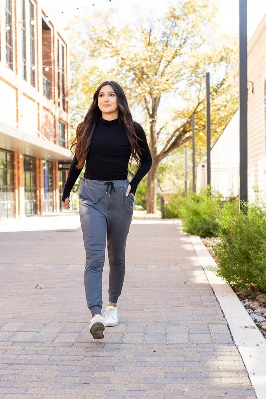 Cindy Charcoal Joggers