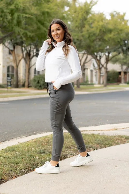 Cindy Charcoal Joggers