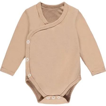 Clay Kimono Long Sleeve Bodysuit