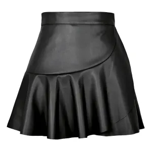 Cleo Faux Leather Mini Skirt