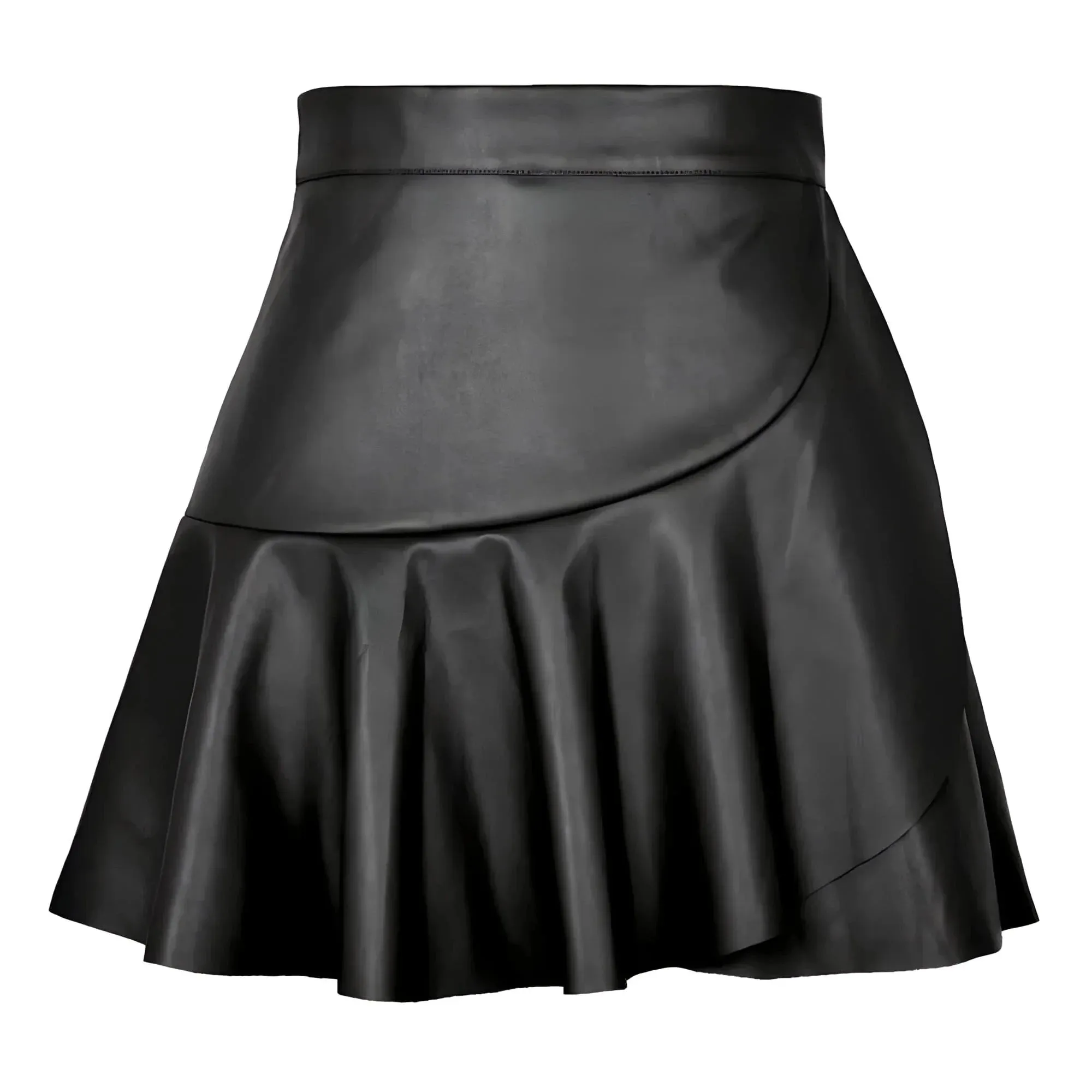 Cleo Faux Leather Mini Skirt
