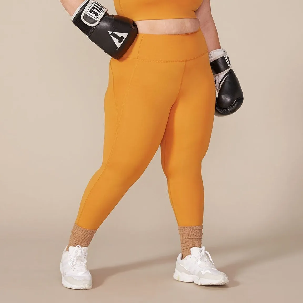 Compressive Legging 19.5"- Honey