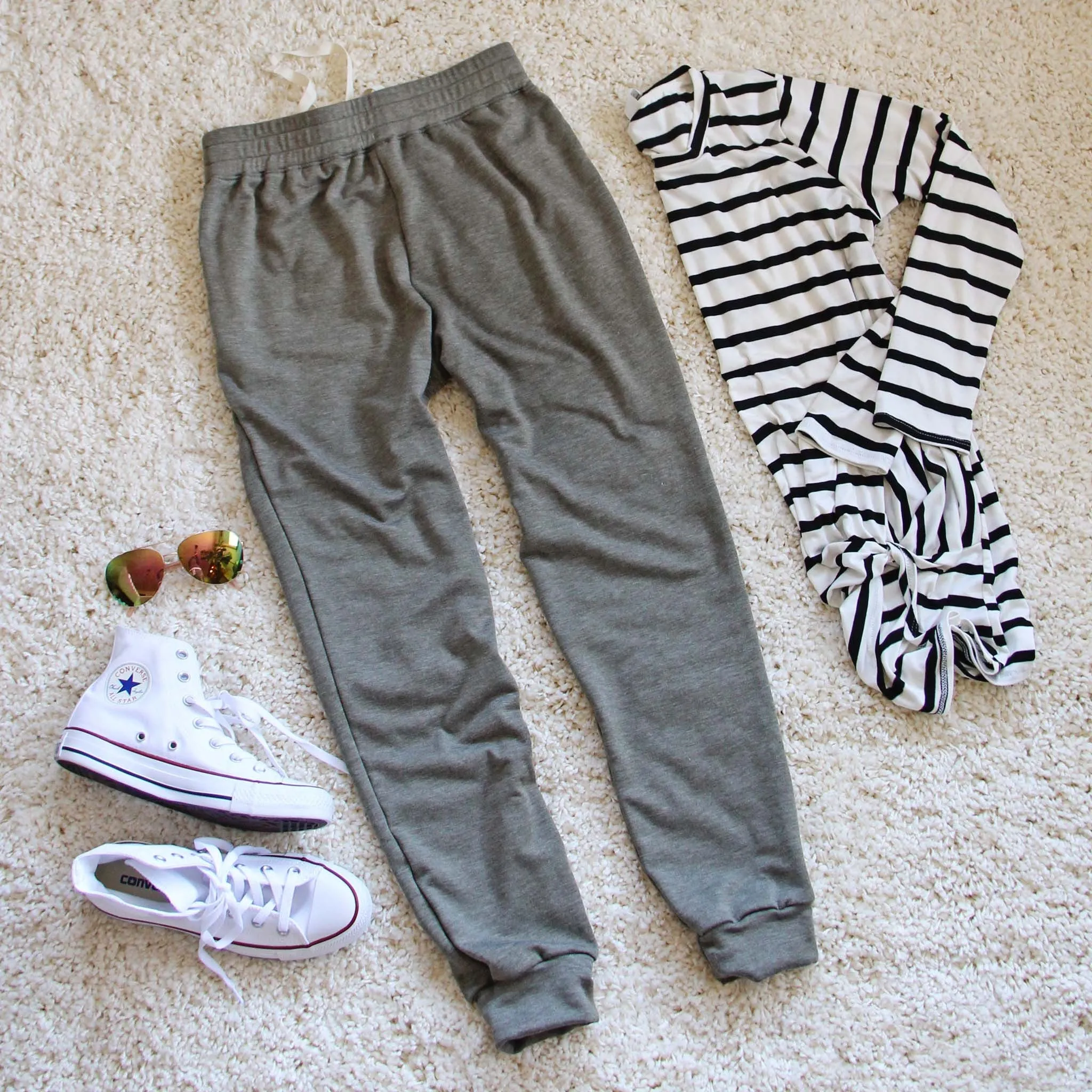 Cool Girl Joggers in Sage