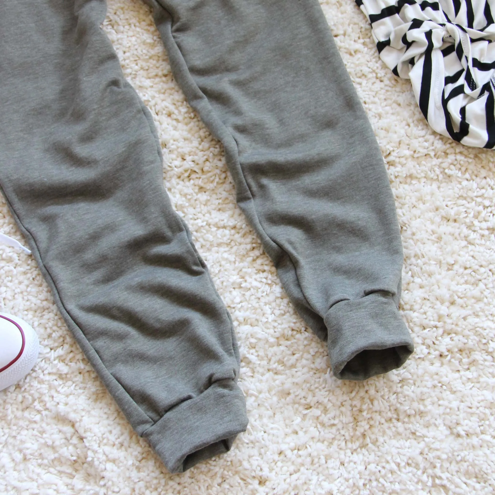 Cool Girl Joggers in Sage