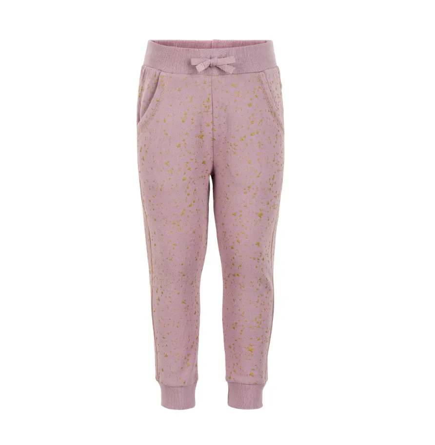 Creamie Super Soft Cotton Gold Sweatpants in Nirvana