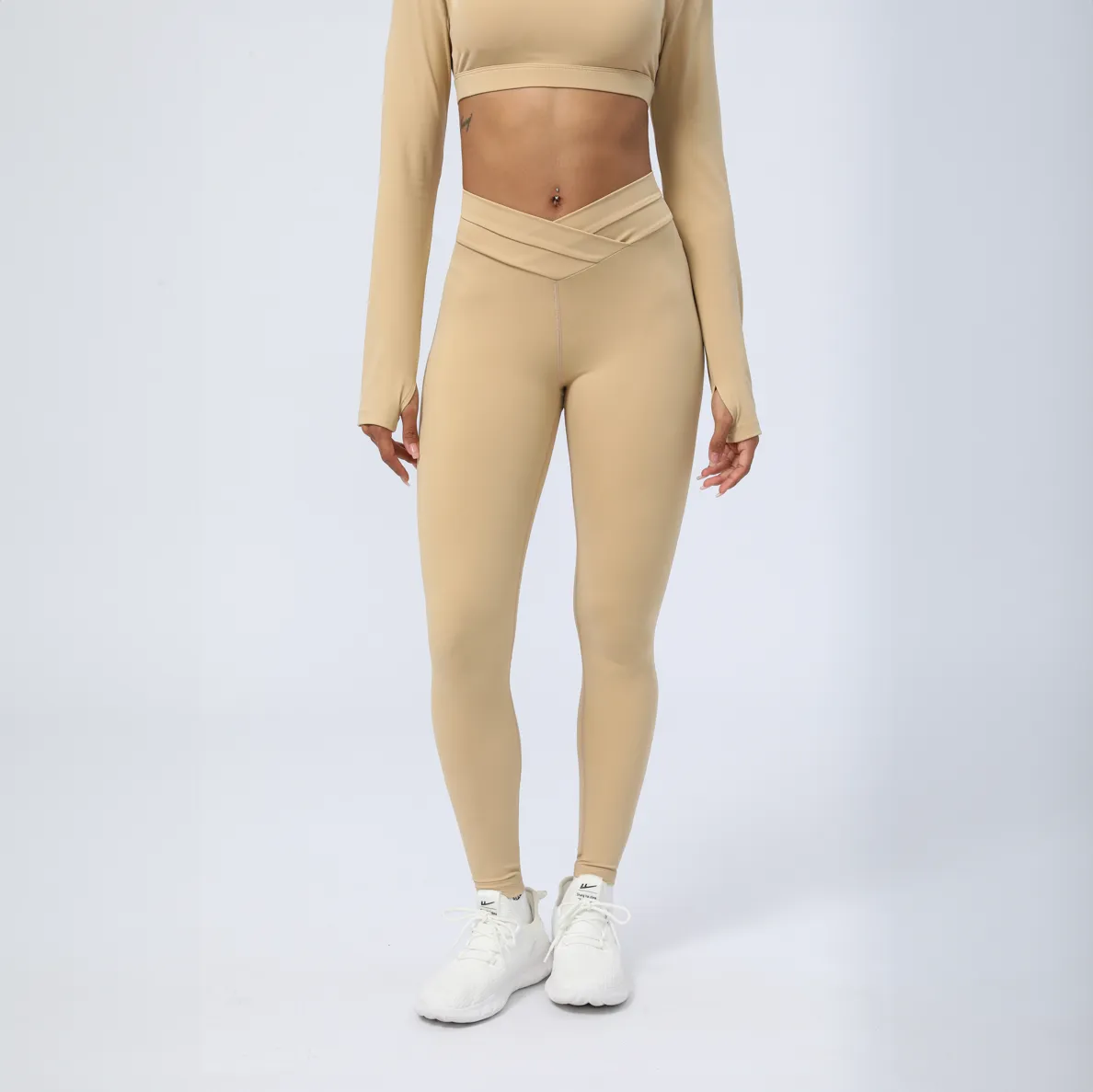 Crescent V-Cross Legging
