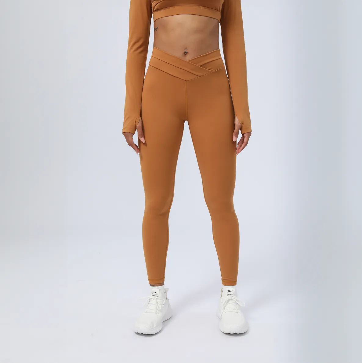 Crescent V-Cross Legging