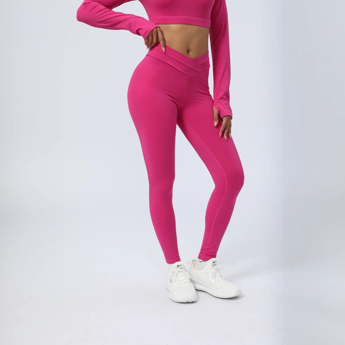 Crescent V-Cross Legging