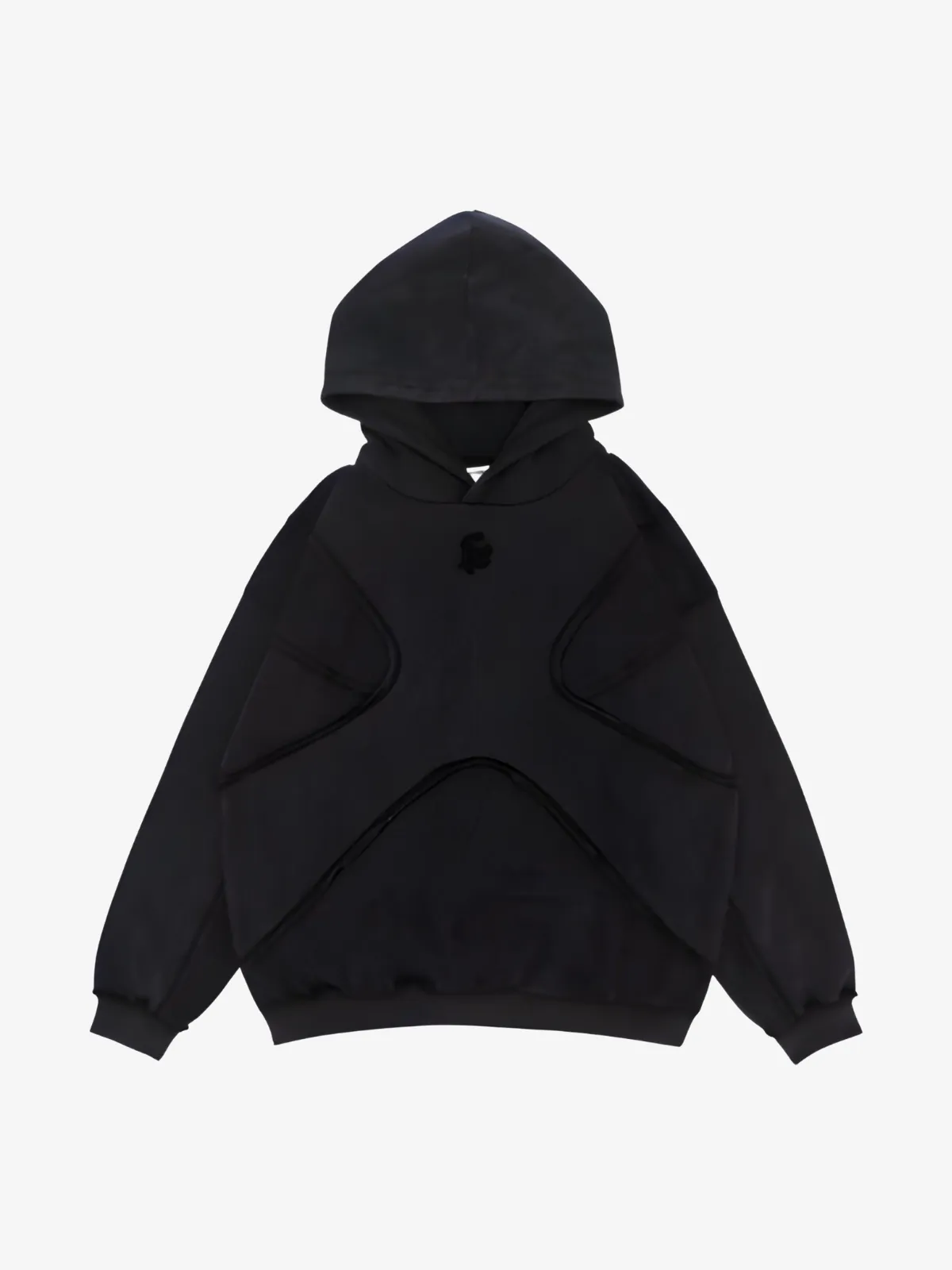 CROSS PATTERN HOODIE