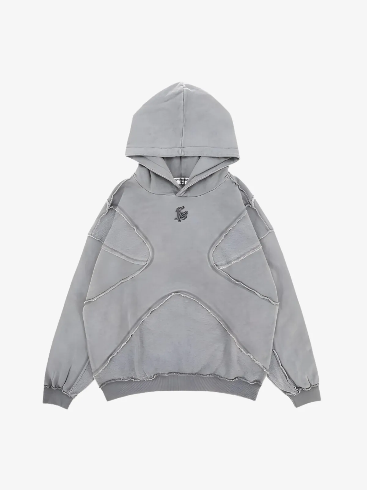 CROSS PATTERN HOODIE