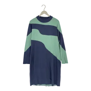 Dedicated lo flowy knit dress, blocks | woman L