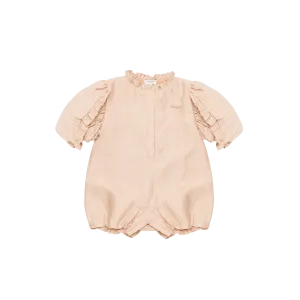 Deloor Playsuit | Rose Mocha