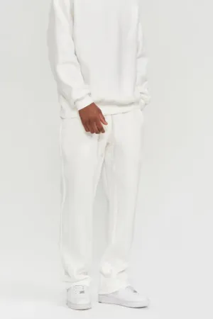 Draxford | Mens Straight Leg Joggers – Relaxed Fit Open Hem Sweatpants for Everyday Comfort & Urban Core Streetwear