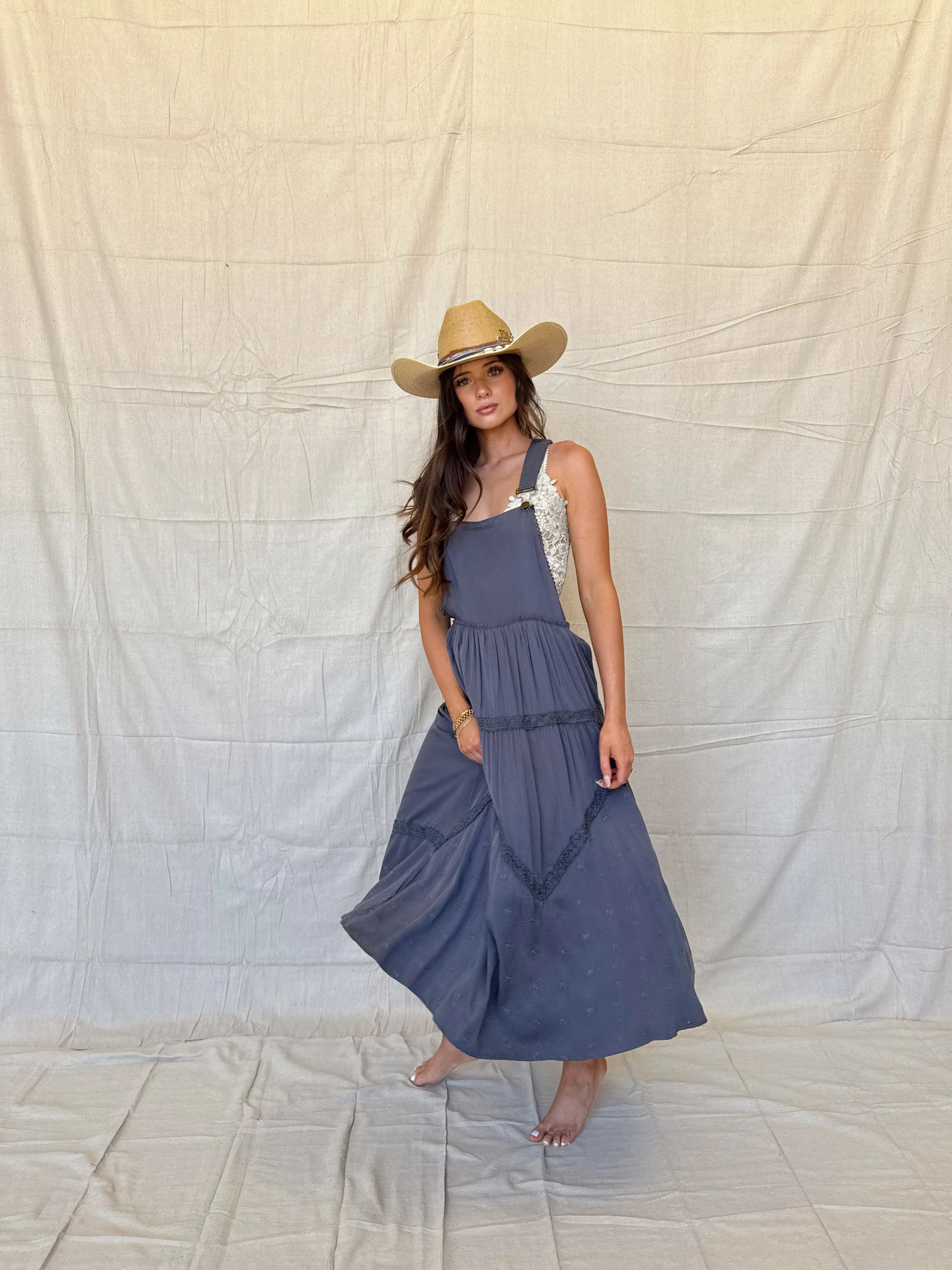 Dusty Navy Dress