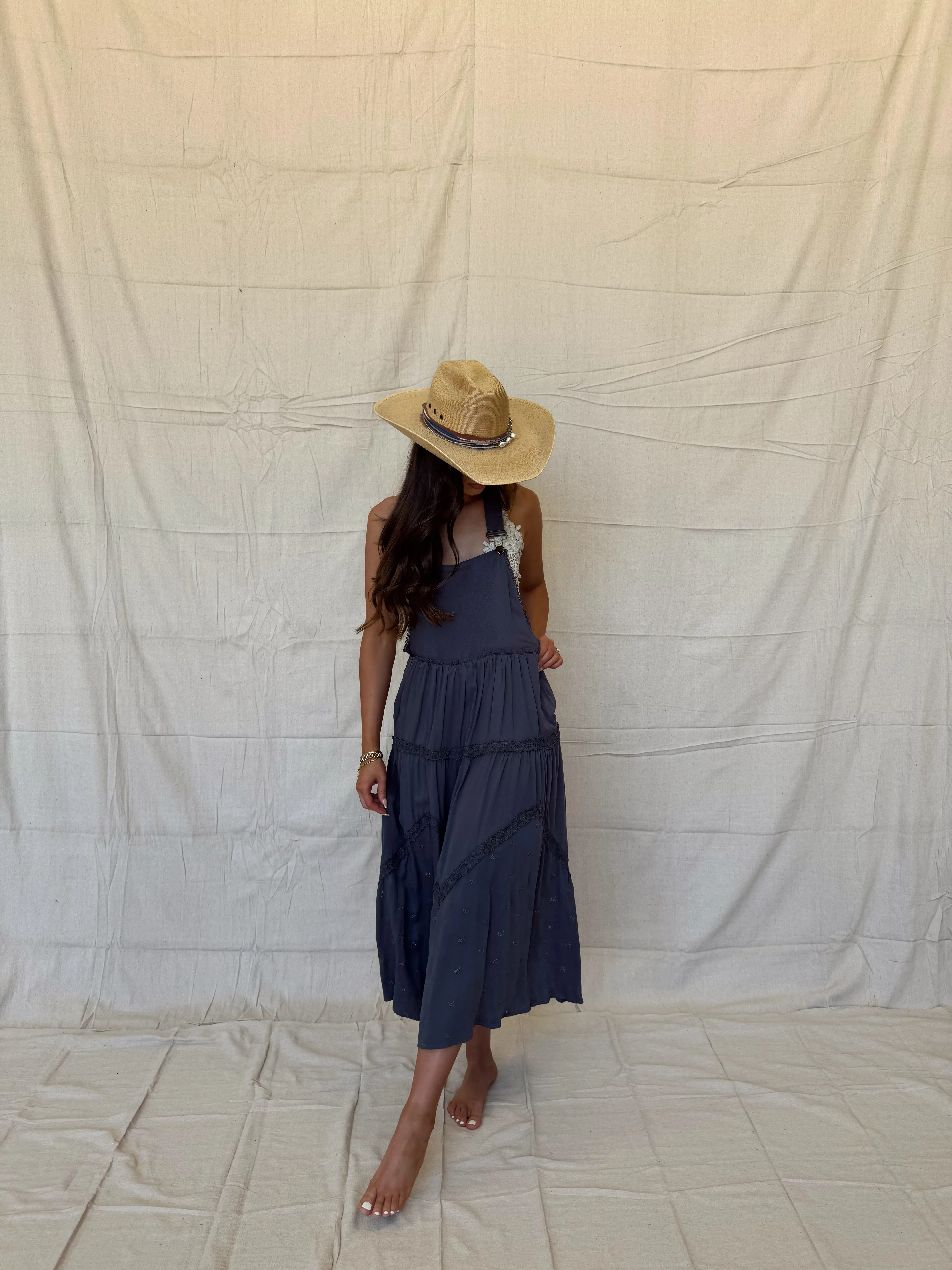 Dusty Navy Dress