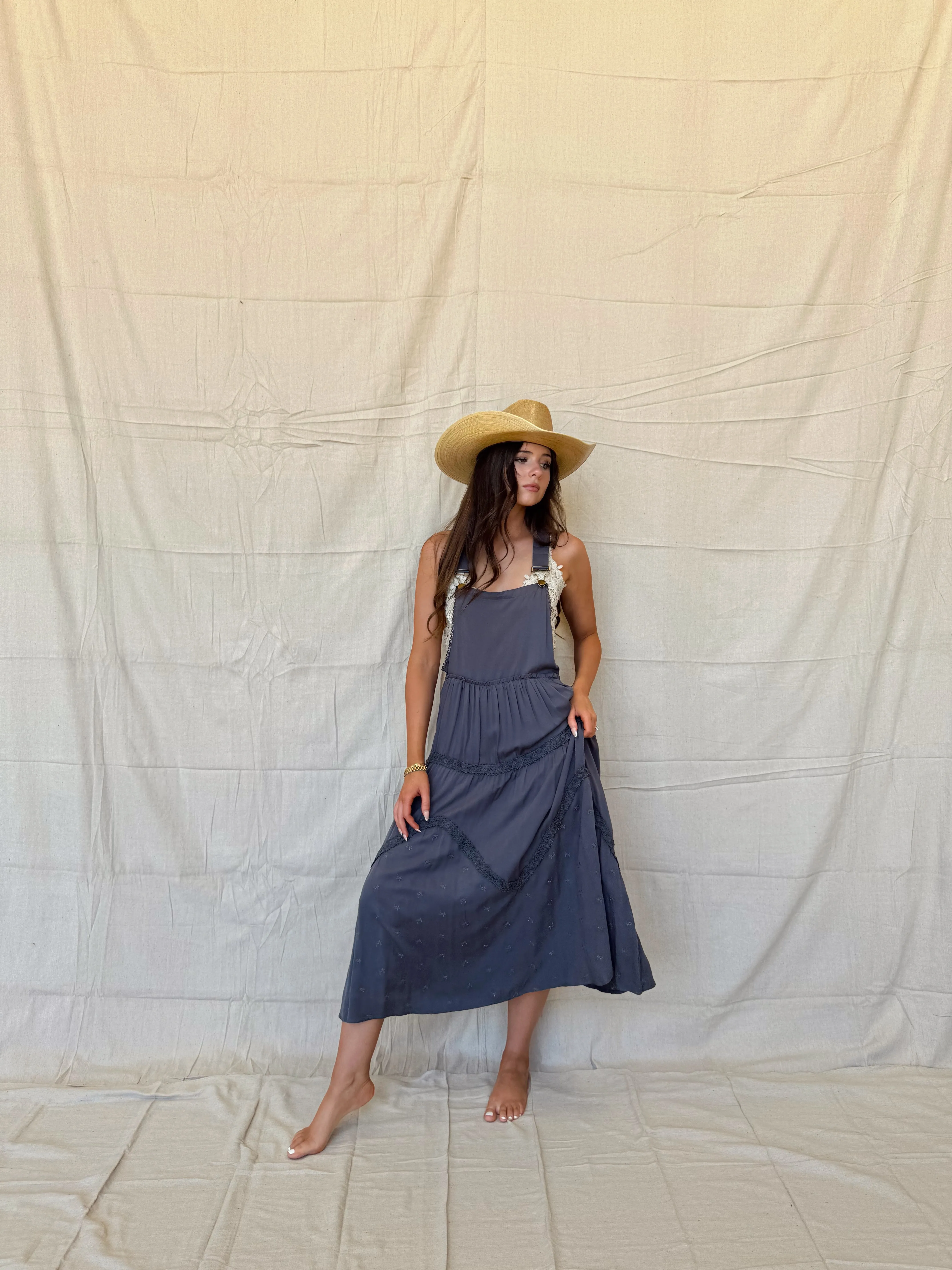 Dusty Navy Dress