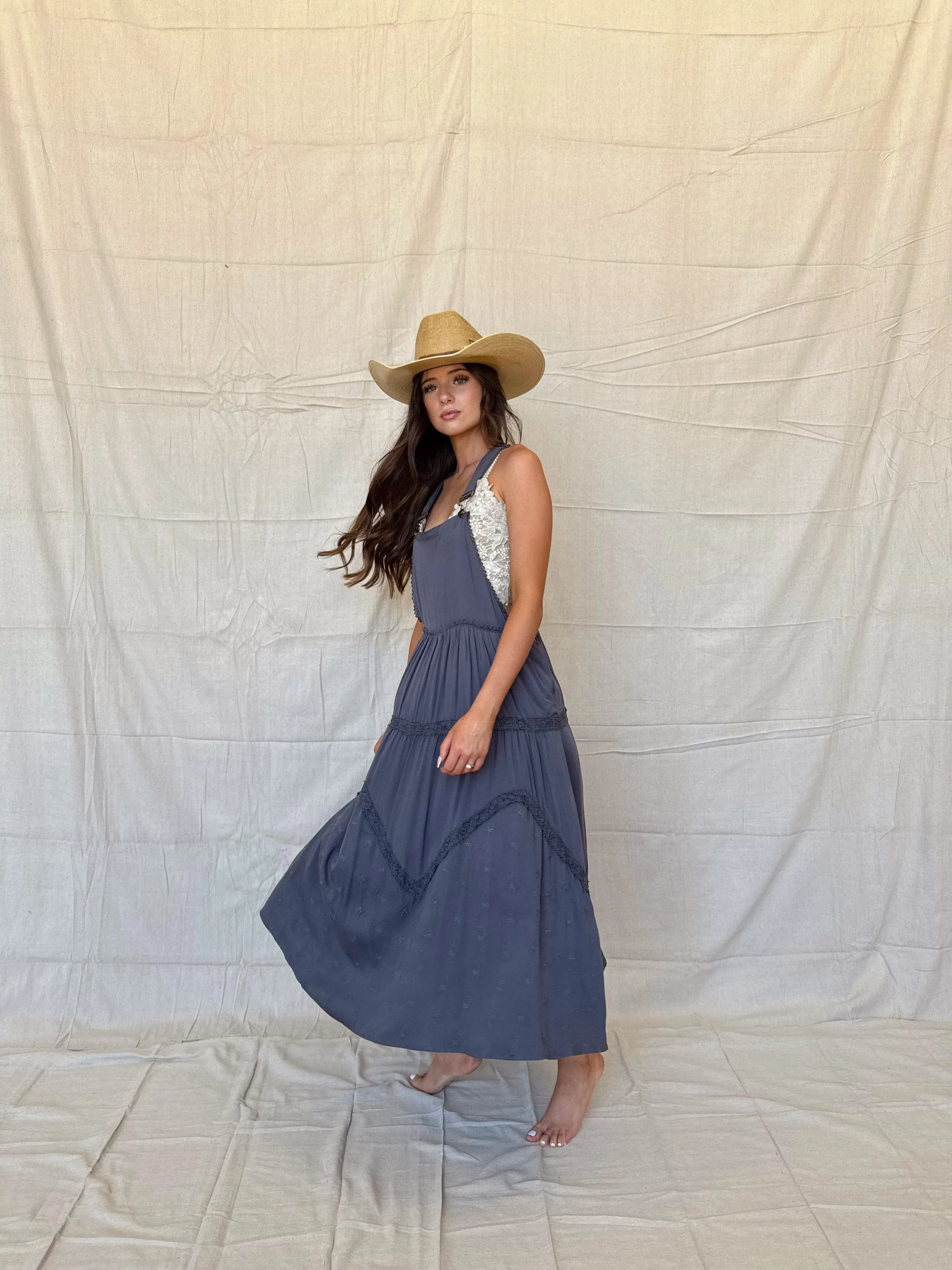 Dusty Navy Dress