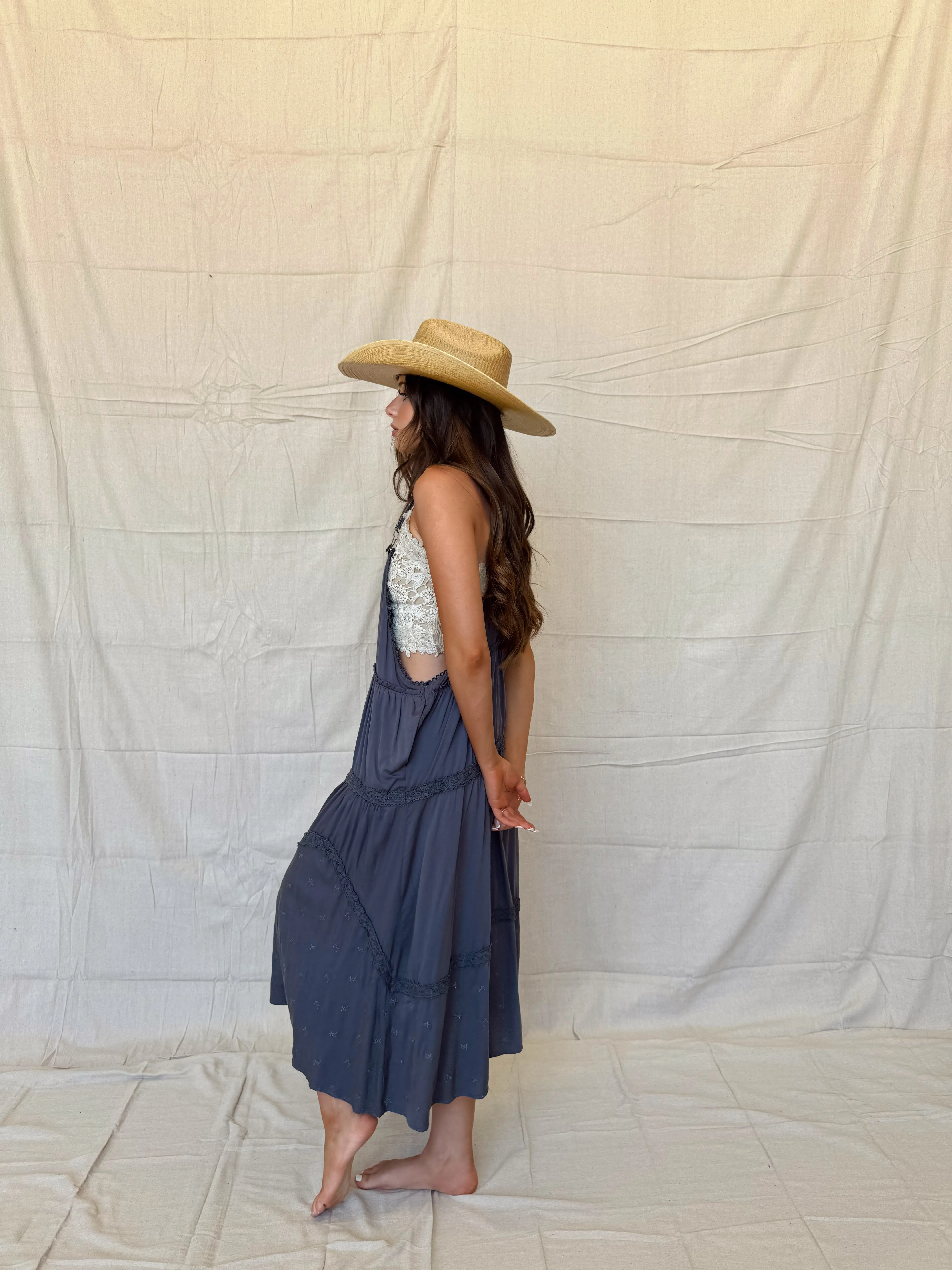Dusty Navy Dress