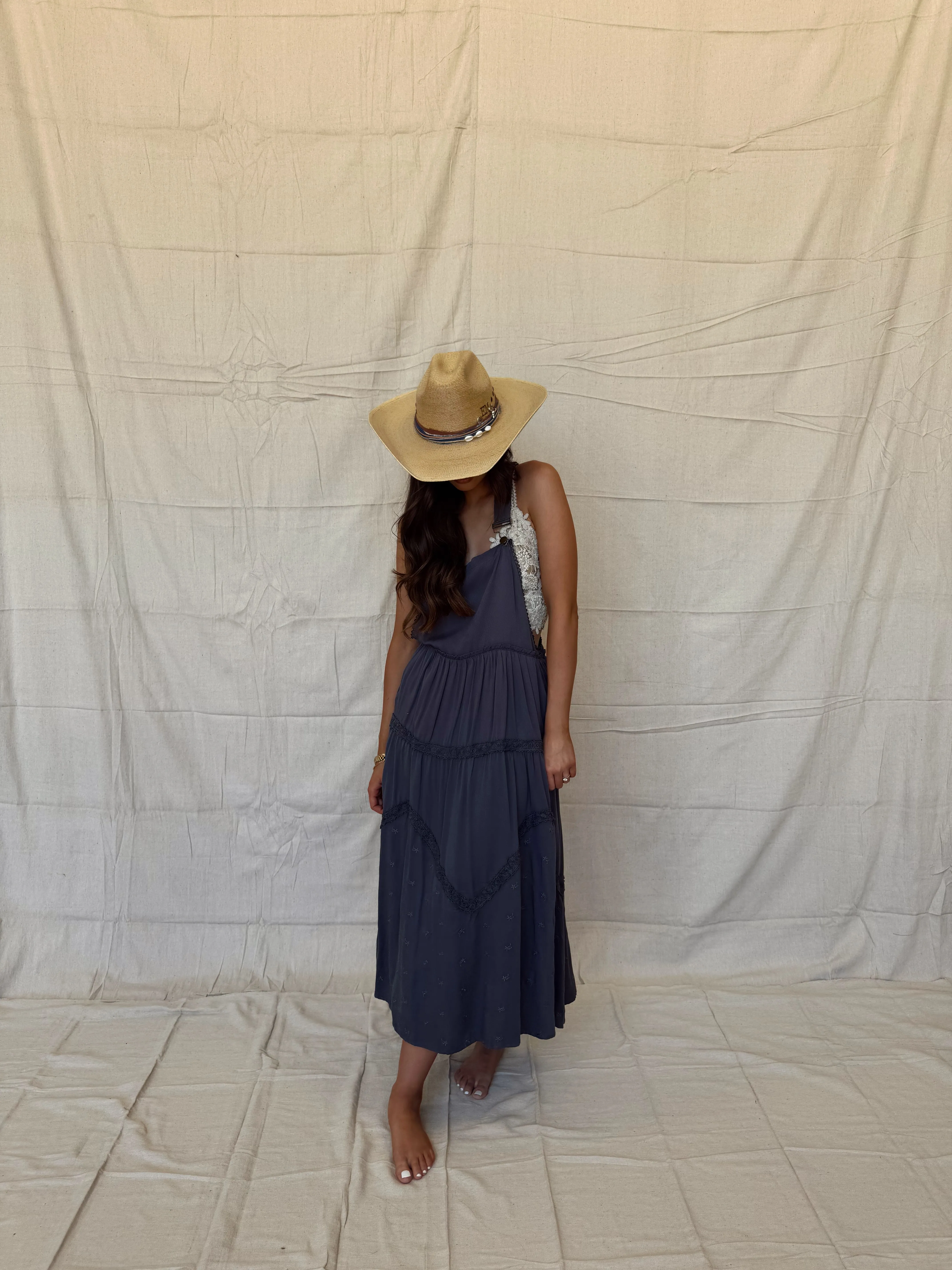 Dusty Navy Dress