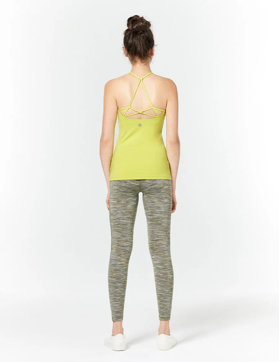 easyoga LA-VEDA Skyward Tank2 - Y05 Lime Yellow