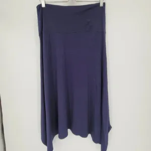 Eileen Fisher blue A lign sides flowy skirt size Medium