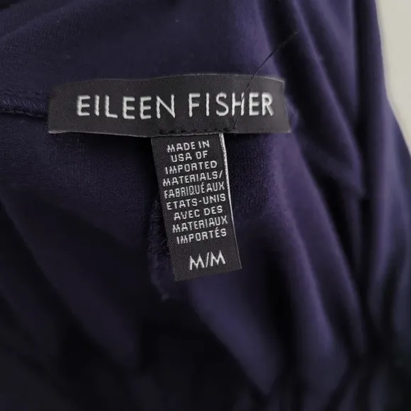 Eileen Fisher blue A lign sides flowy skirt size Medium