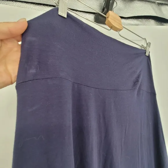 Eileen Fisher blue A lign sides flowy skirt size Medium