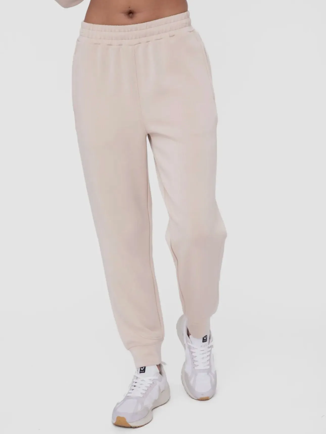 Elevated Joggers: Natural