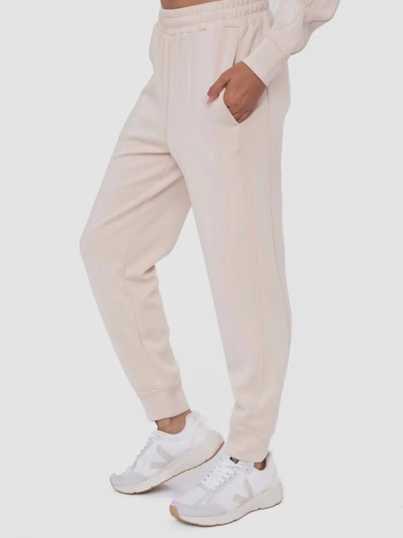 Elevated Joggers: Natural