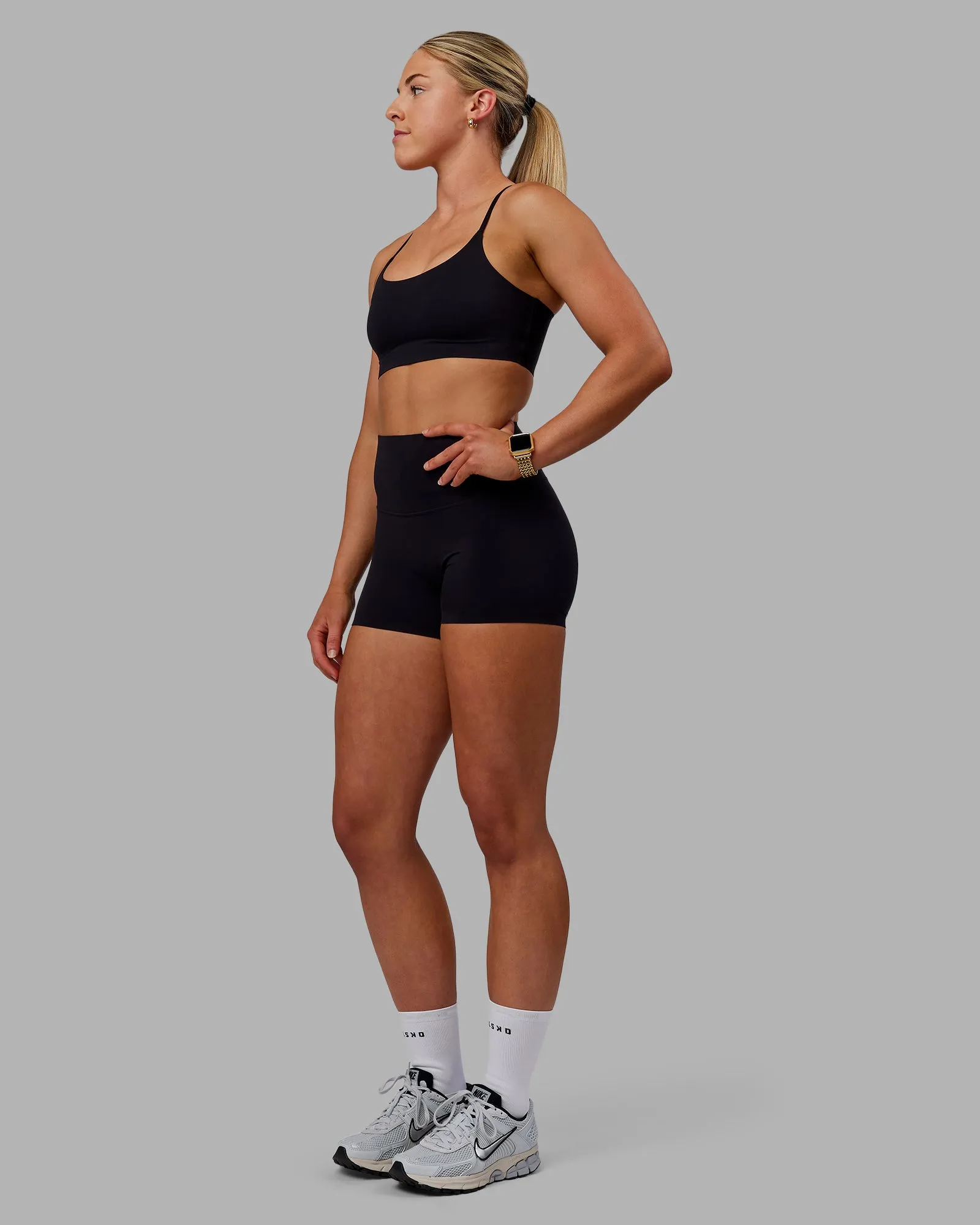 Elixir Bonded Waistband X-Short Tights - Black