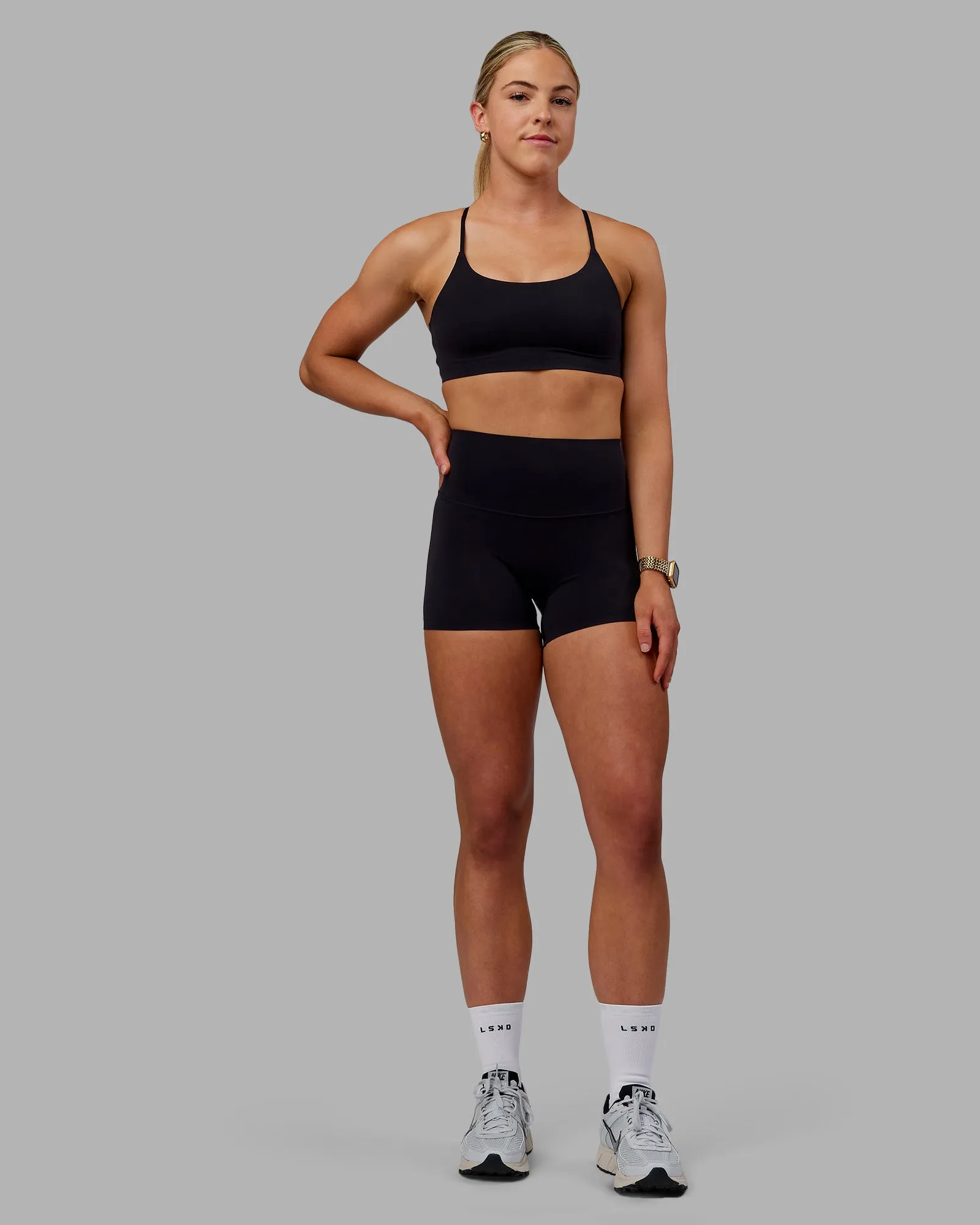 Elixir Bonded Waistband X-Short Tights - Black