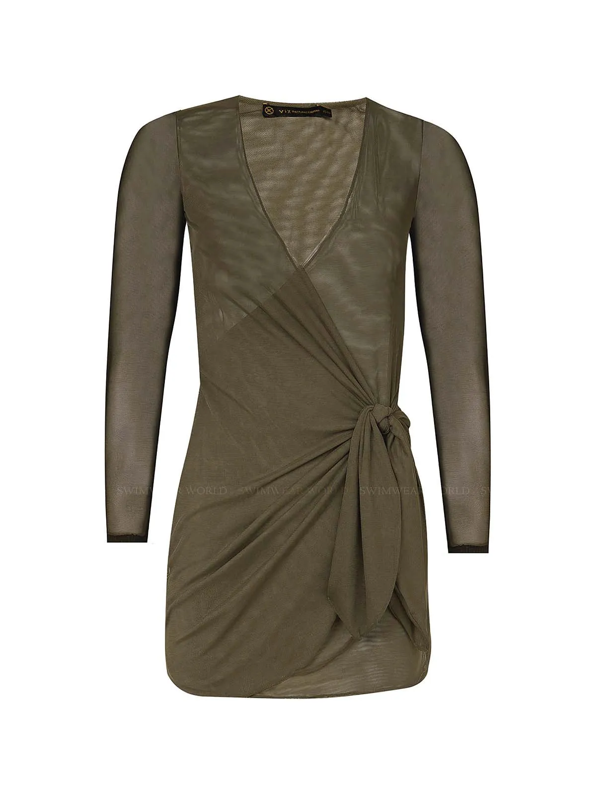 Emily Long Sleeve Short Cover Up ::RET