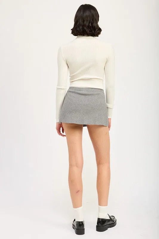 Emory Park PLEATED MINI SKORT