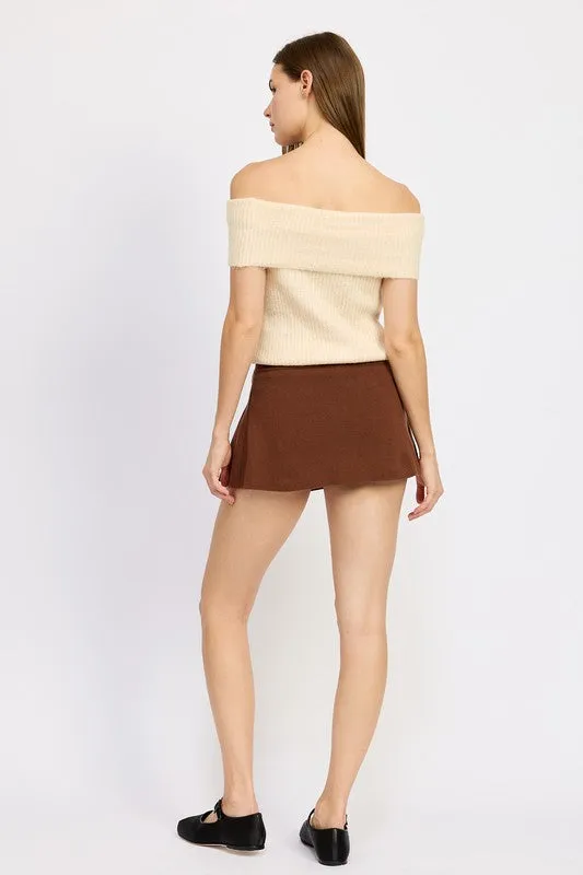 Emory Park PLEATED MINI SKORT