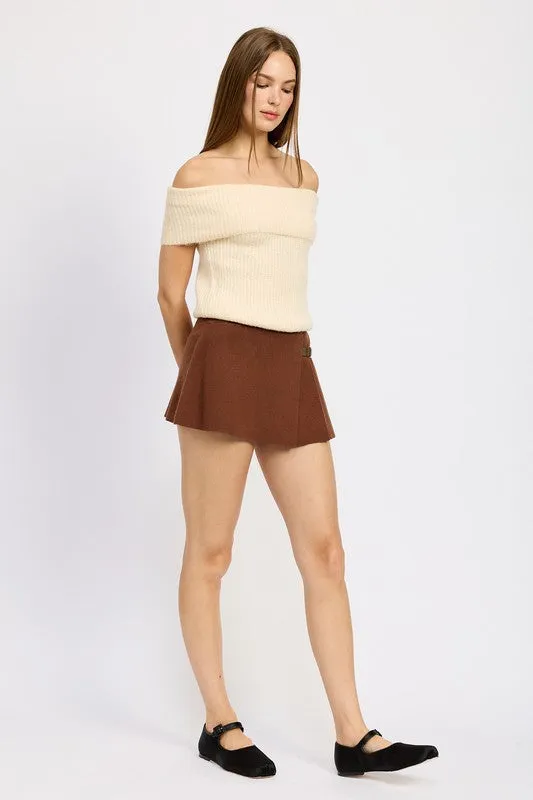 Emory Park PLEATED MINI SKORT