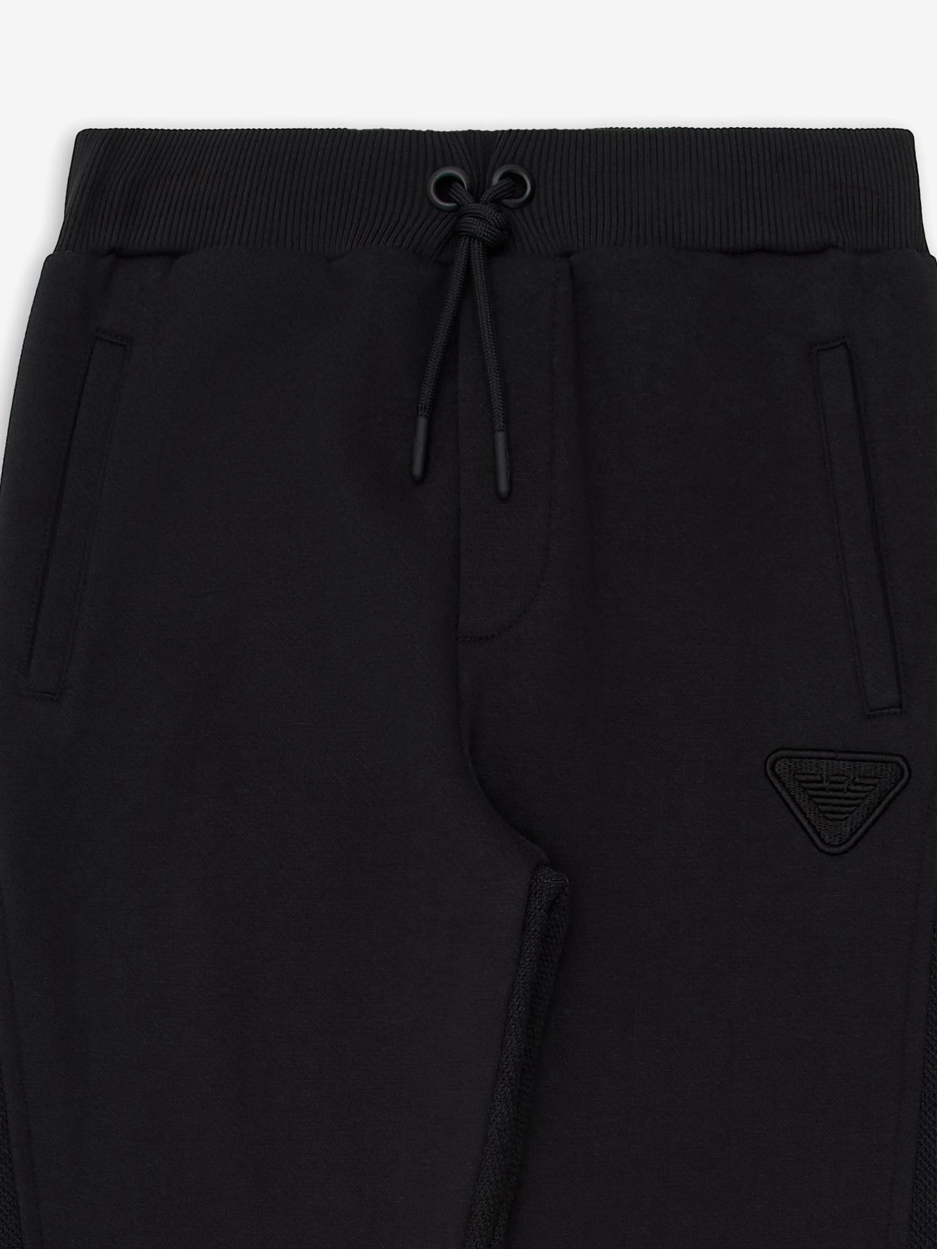 Emporio Armani Boys Logo Joggers in Navy