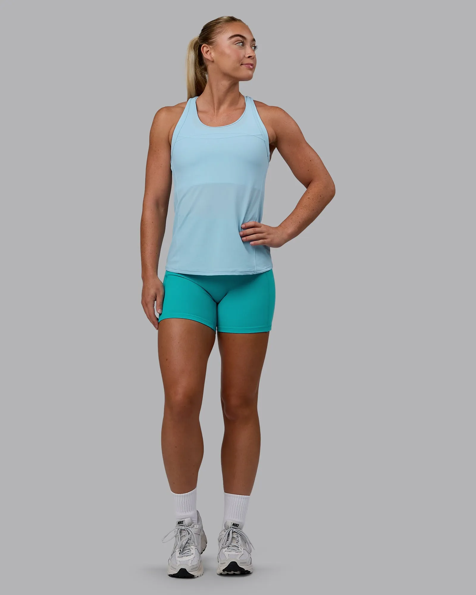Endorphin Rush Tank - Glacial Blue