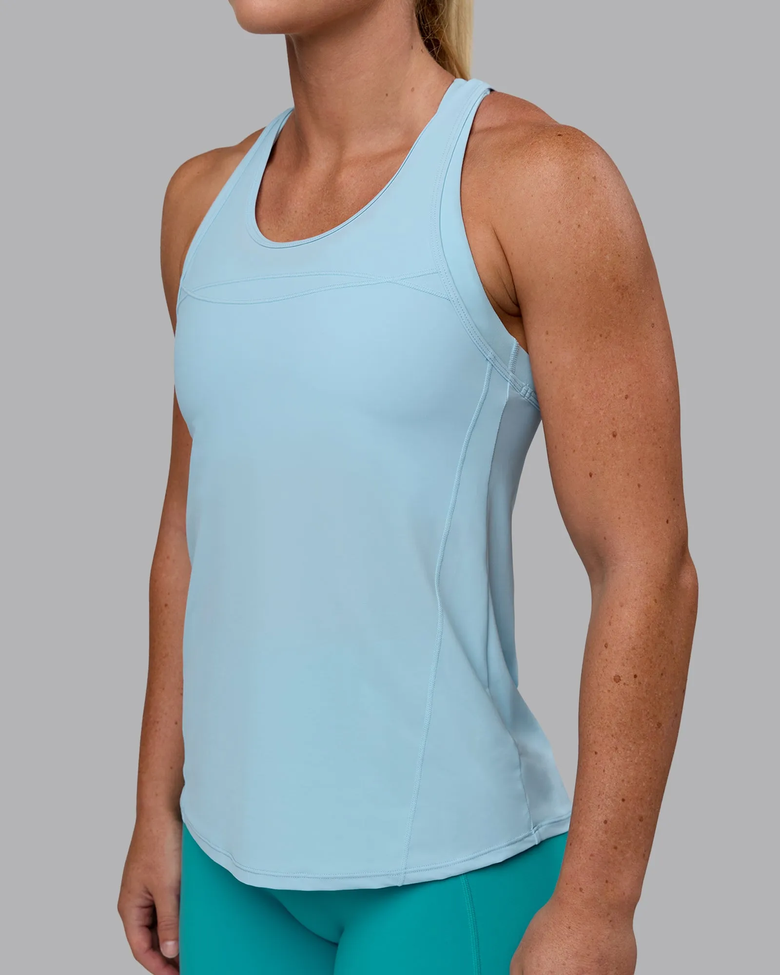 Endorphin Rush Tank - Glacial Blue