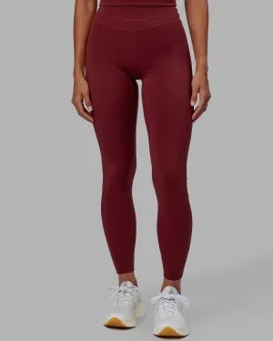 Enhance X-Long Length Tights - Cranberry