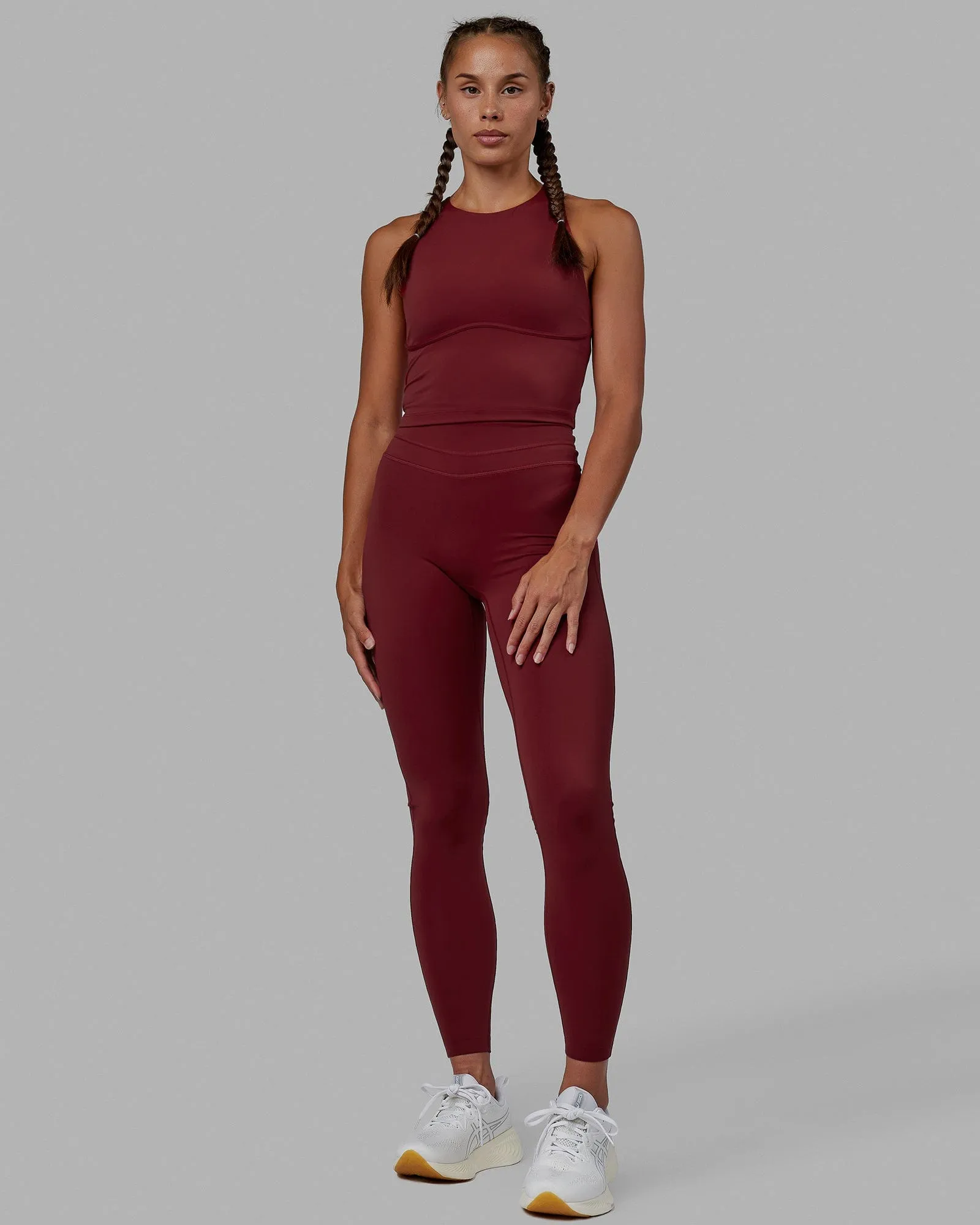Enhance X-Long Length Tights - Cranberry