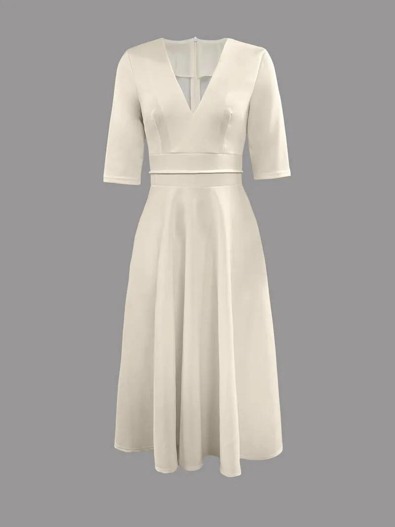 Eulalia | Elegant Midi Dress